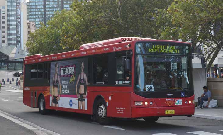 Transdev Volvo B7RLE Volgren CR228L 1993 Metrobus